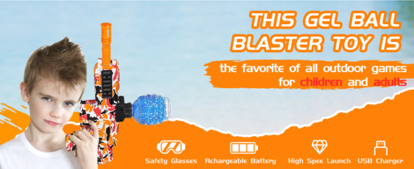 Mini-GelBlaster Electric Gel Ball Blaster Toys - Image 4