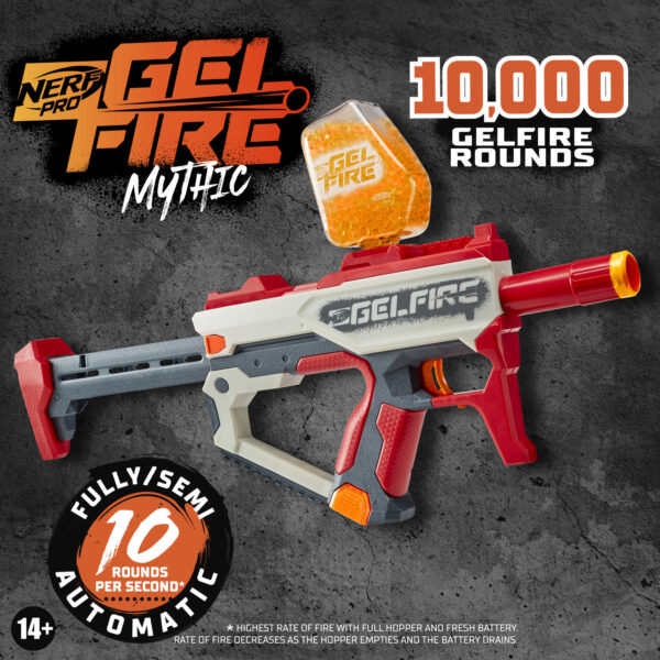 Nerf Pro Gelfire Mythic Full Auto Blaster - Image 5