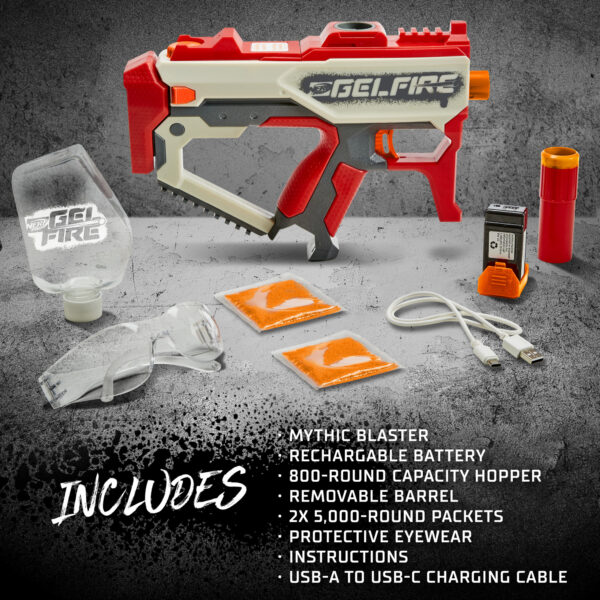 Nerf Pro Gelfire Mythic Full Auto Blaster - Image 7
