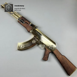 Golden AK47 Gel Blaster Toygun